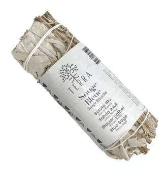 White Sage and Blue Sage bundle 25-30g 10cm