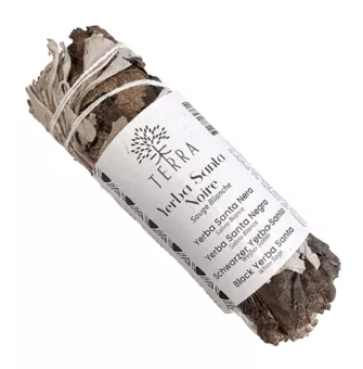 White Sage & Yerba Santa Noire Smudge 25-30gr 10cm