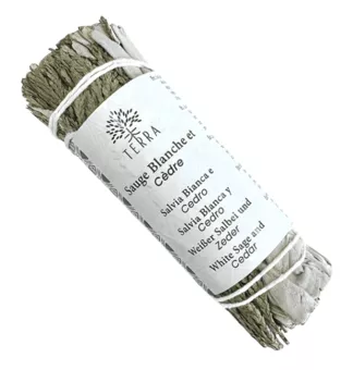 California white sage & Cedar bundle 25-30g 10cm
