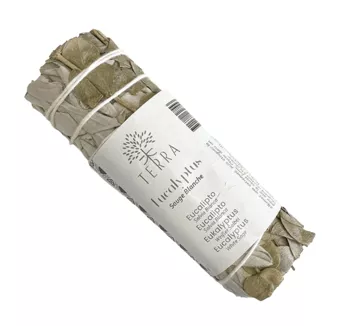 White sage & Eucalyptus bundle 25-30g 10cm
