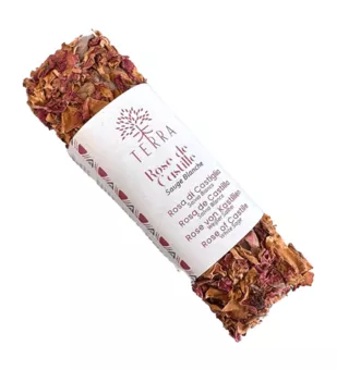 White Sage and Rose of Castile Smudge 25-30gr 10cm