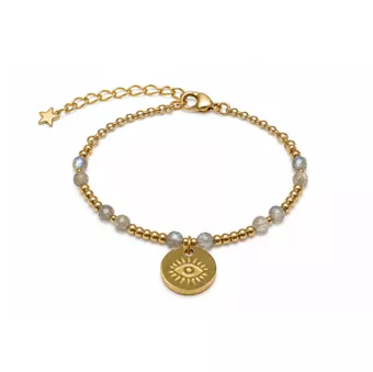 Labradorite AA Protection Bracelet – Protective Eye