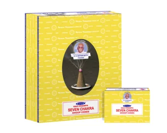 Incense Satya Nag Seven Chakras Cones 24g