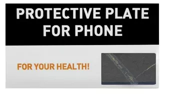 Rectangular Shungite Adhesive Plate
