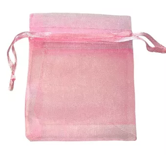 Organza Bags 7x9cm Pink (Pack of 100 pieces)