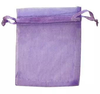 Organza Bags 7x9cm Light Purple (Pack of 100 pieces)