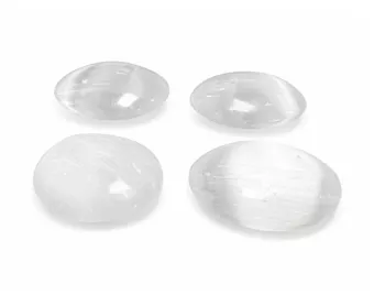 Selenite Palm Stone 6cm 60g