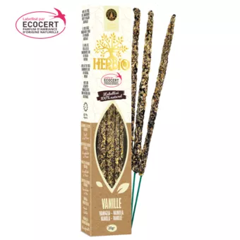 Herbio Ecocert Smudge Incense Vanilla 20g