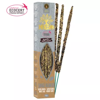 Herbio Ecocert Smudge Incense White Sage 20g