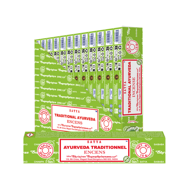 Satya Traditional Ayurveda Masala Incense 15g