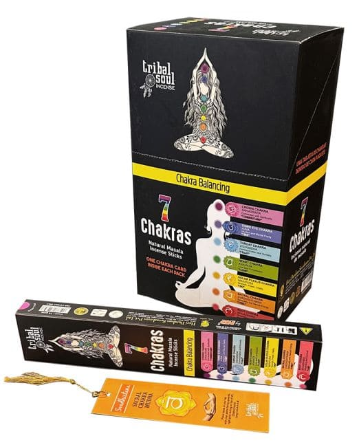 Tribal Soul Black Seven Chakras Masala Incense 15g