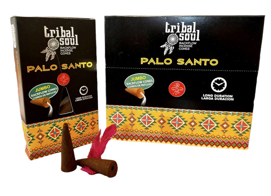 Tribal Soul Backflow Incense - Palo Santo