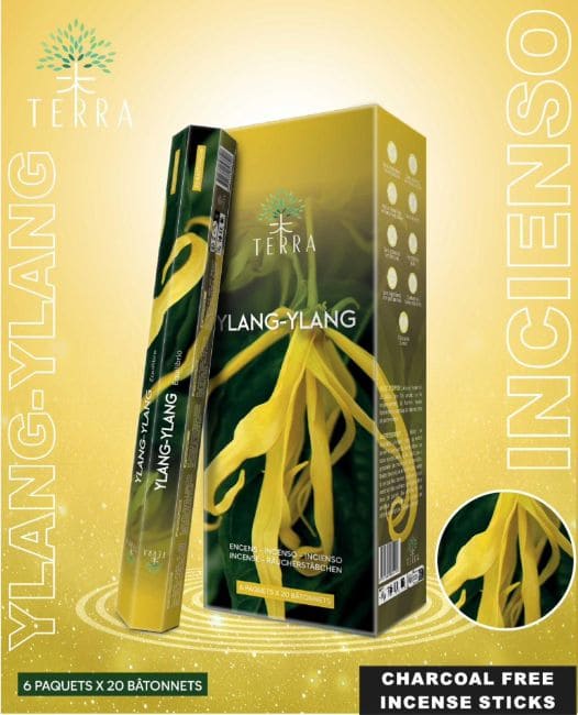 Terra Ylang-Ylang hexa incense without charcoal 30grs