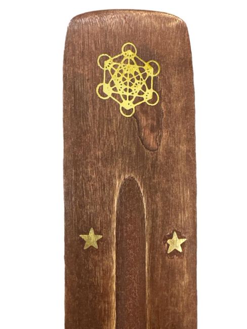 Metatron ski wood incense holder x10