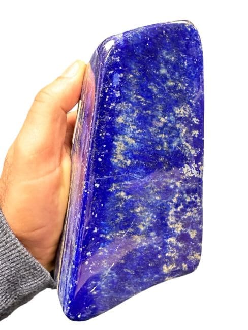 incense at Polished Lapis Lazuli block 1.750kg|gb