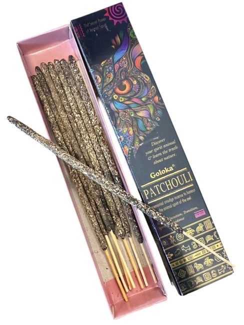 Goloka Smudge Patchouli Animal Spirit Incense 8 Sticks