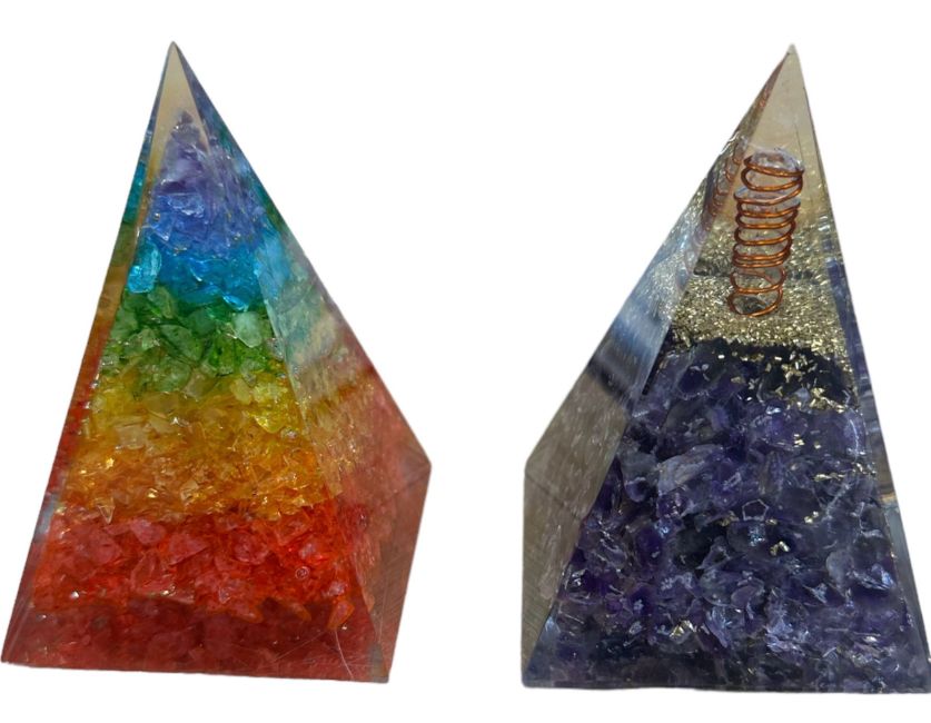 Orgonite Pyramid mix