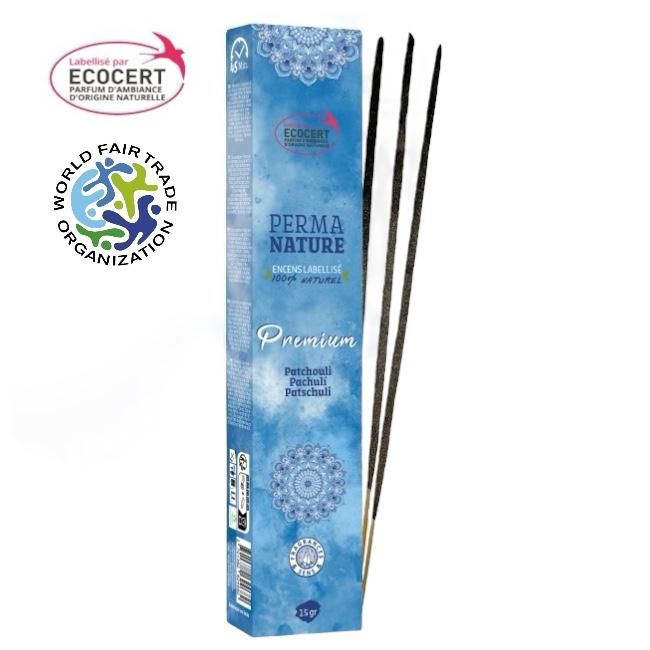 Perma Nature Premium Patchouli, Ecocert-Fair Trade Certified, 15g