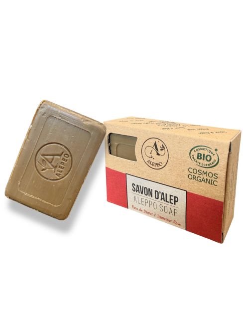incense at Alepeo damascus rose soap 100g - ECOCERT