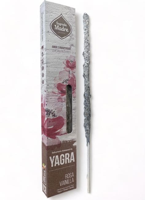 incense at Sagrada Madre - Yagra Rose Vanilla