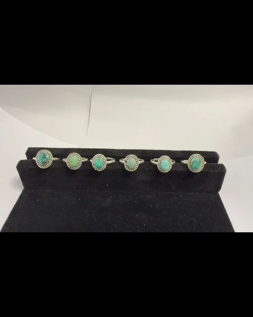 925 Silver Ring Tibetan Turquoise AA T54