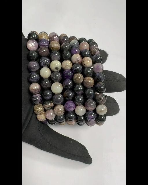 Charoite Bracelet A beads 8.5-9.5mm