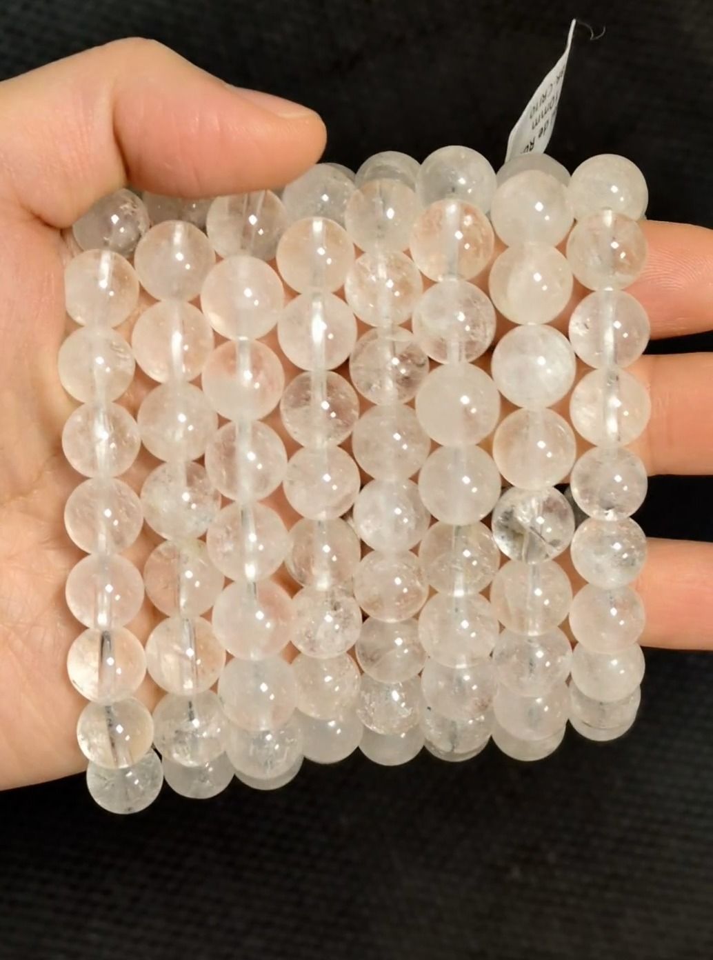 Rock Crystal Bracelet 10mm beads