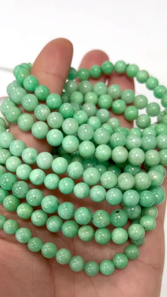 Emerald AAAA 5.5-6.5mm pearls bracelet
