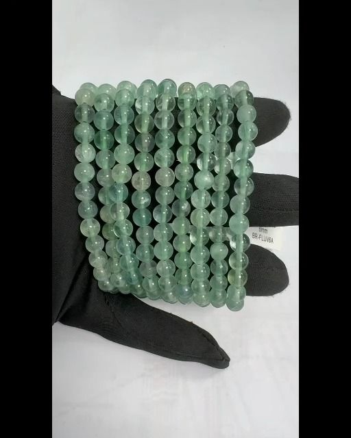 Green Fluorite Bracelet A 6mm Beads