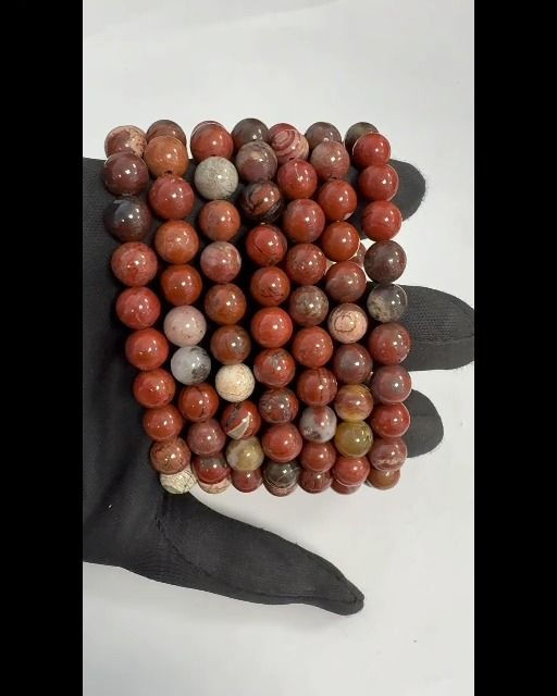 Breschia Jasper Bracelet 8-9mm