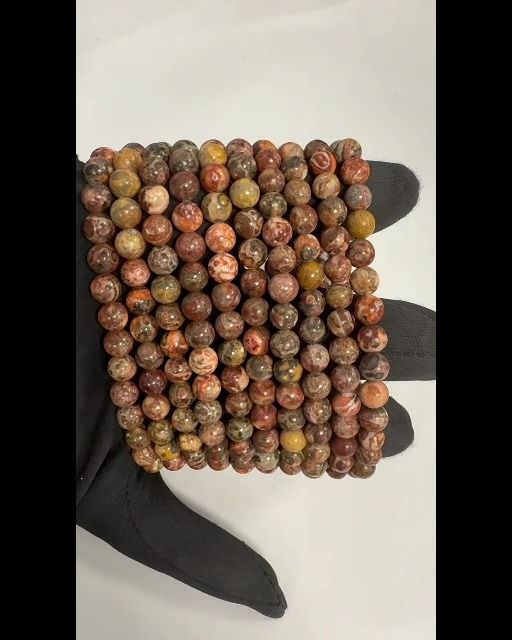 Leopard Orbicular Jasper Bracelet 6-7mm