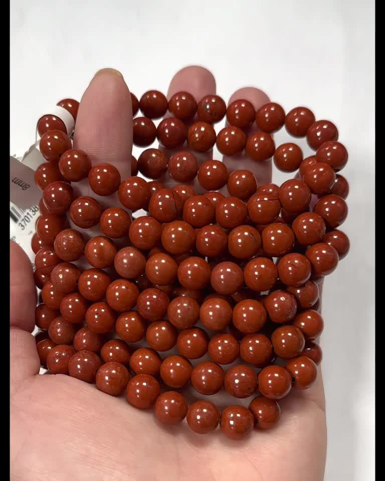 Red Jasper Bracelet A 8-9mm beads