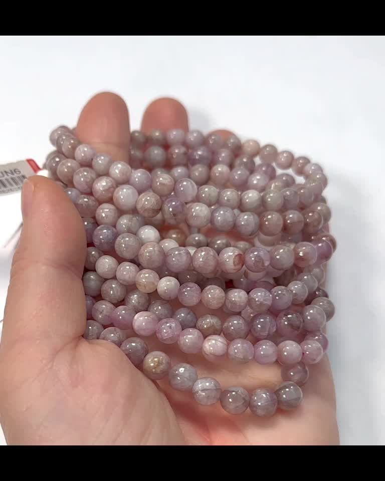 Kunzite AB 5.5-6.5mm pearls bracelet