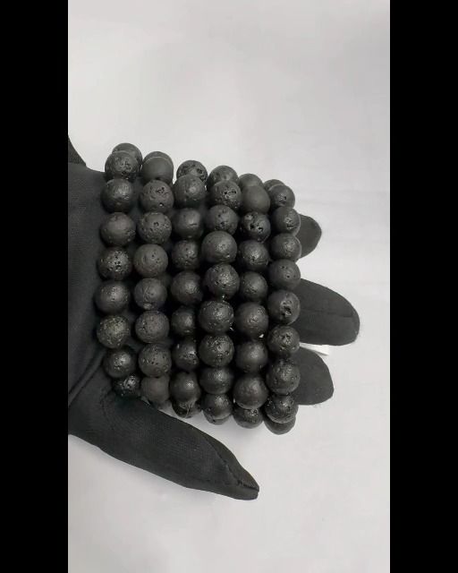 Lavastone 10mm pearls bracelace