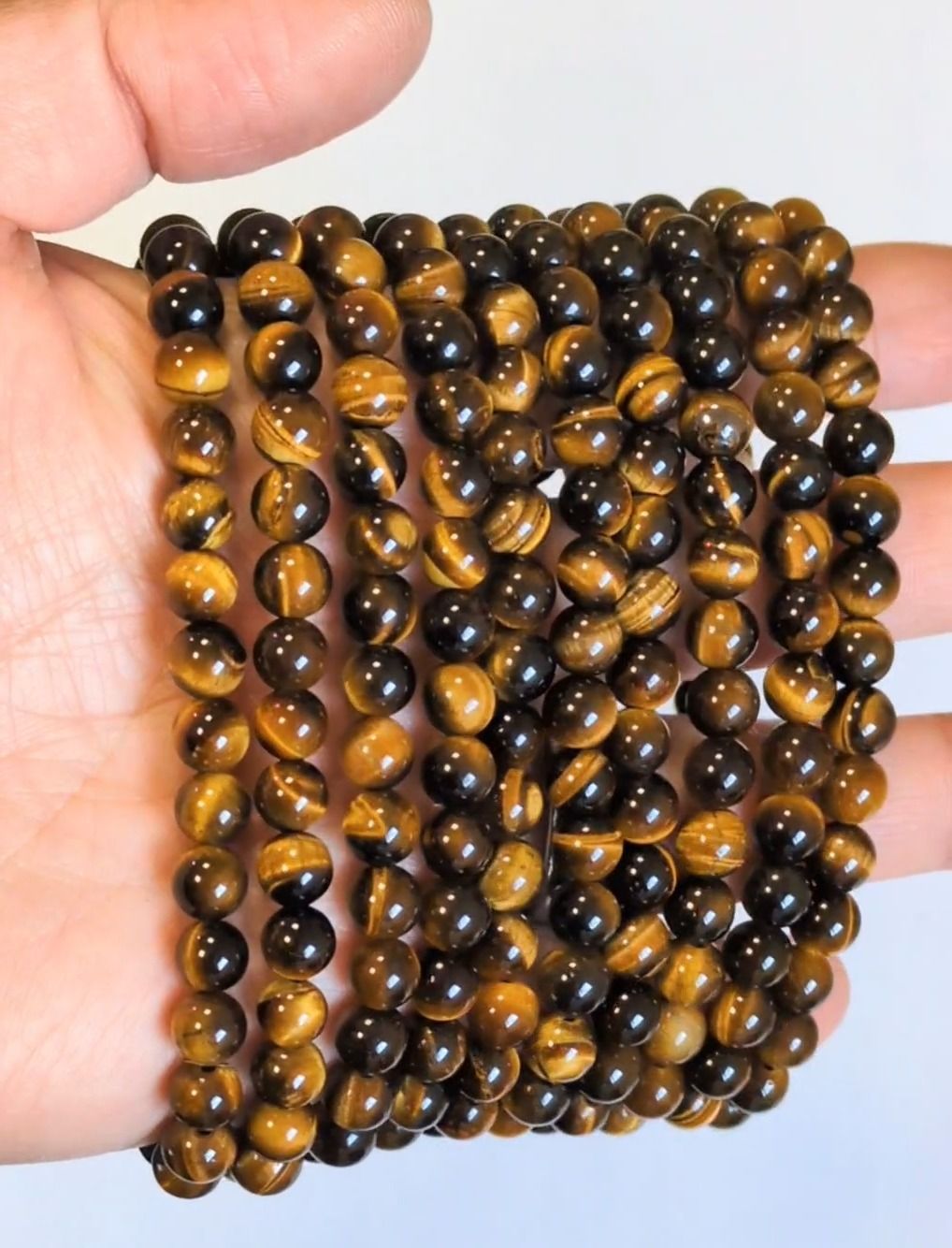 Tiger Eye Bracelet AA 6mm beads