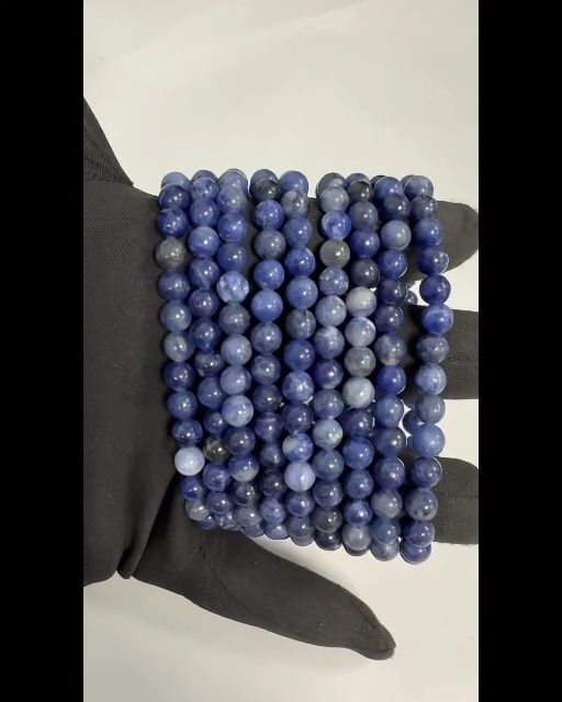 Sodalite bracelet A 6-7mm beads