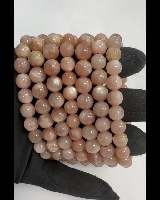 Sunstone Bracelet AA beads 7.5-8.5mm
