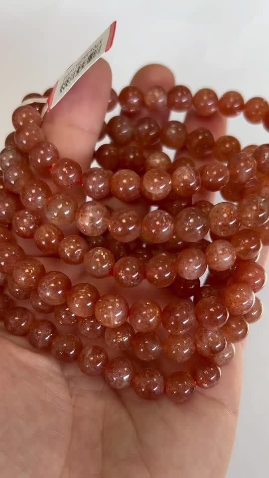 AAA Sunstone pearls bracelet 7.5-8.5mm