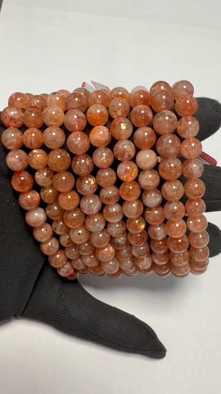 Sunstone AA+ Bracelet 7-8mm beads