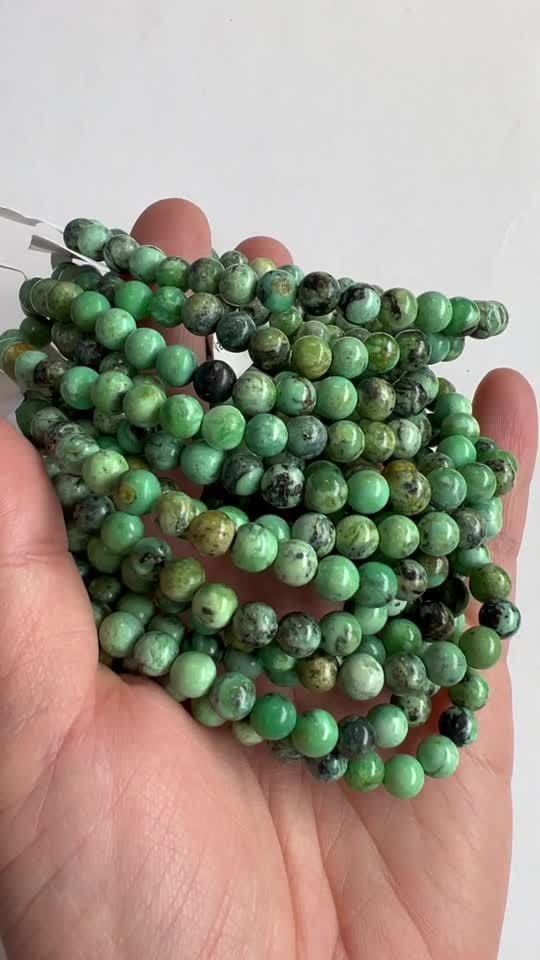 Variscite A 6mm pearls Bracelet