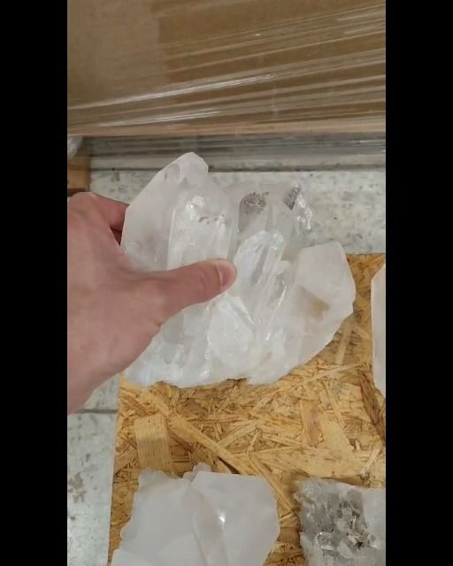 Rock crystal druse 2 kg