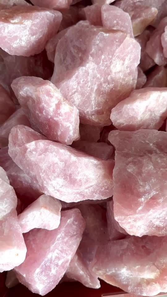 Rough Rose quartz AA 2Kg