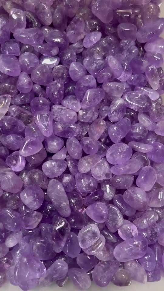 Amethyst Brasil AAA tumbled stone 2-3cm 250g