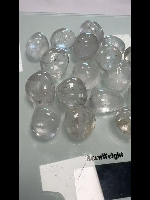 Rock Crystal A tumbled stones Brazil 250g