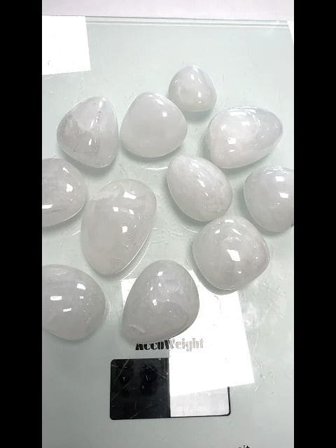 Rock Crystal AB tumbled stones 2-3cm 250g