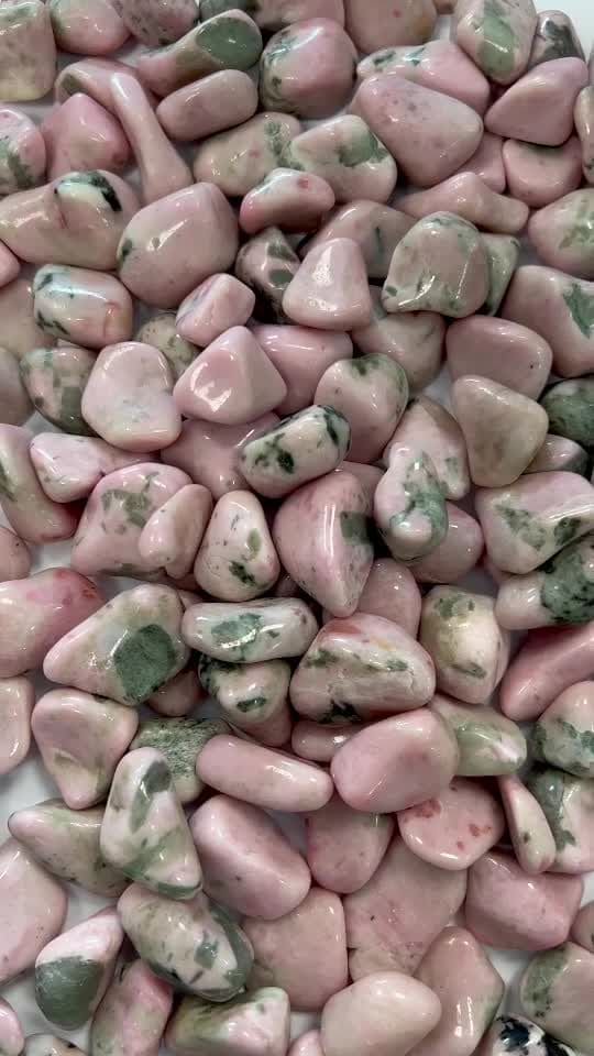 Thulite AB tumbled stone 250g