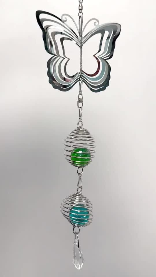 Butterfly 3D wind chime 95 cm