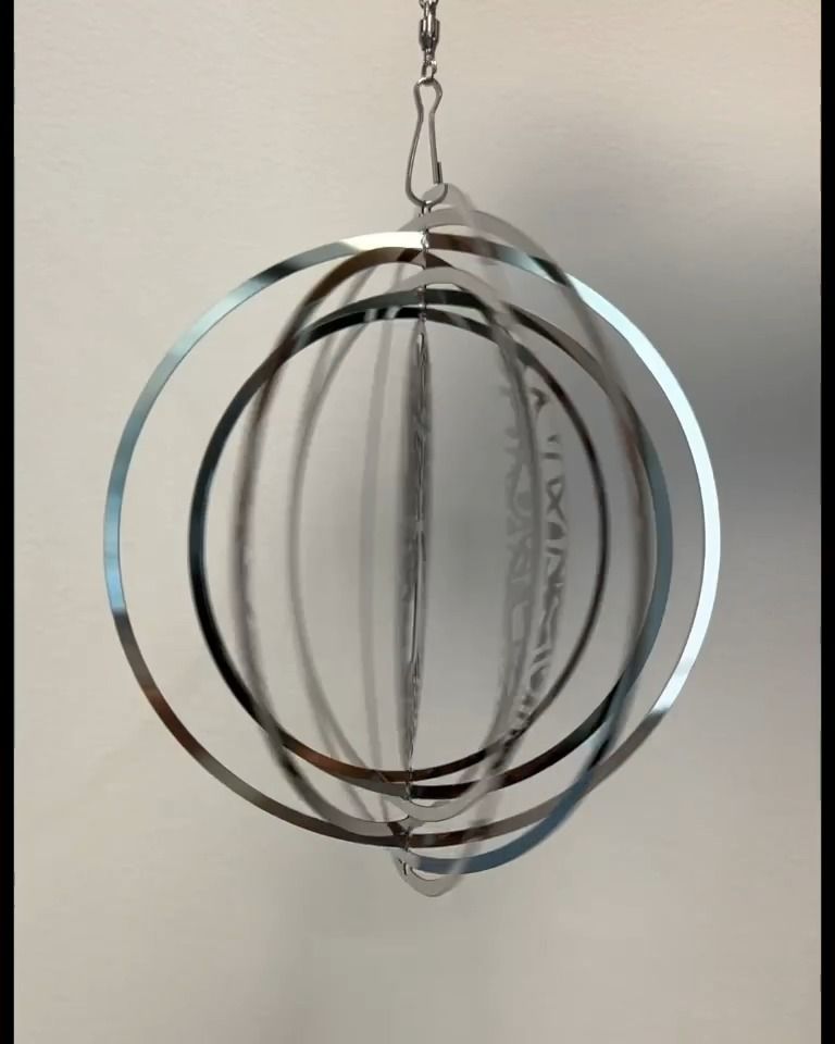 3D Steel Wind Chime Tree of Life 10cm
